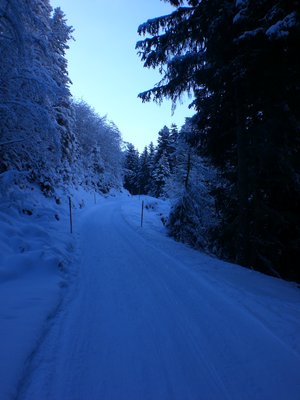 Die Bahn im unteren Abschnitt