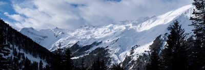 Panorama der umliegenden Alpen