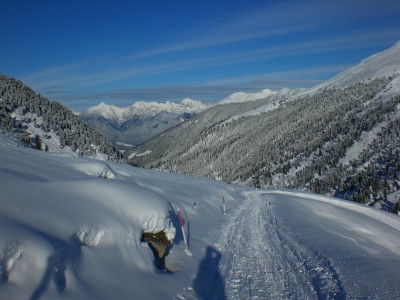 Knapp vor der Hütte