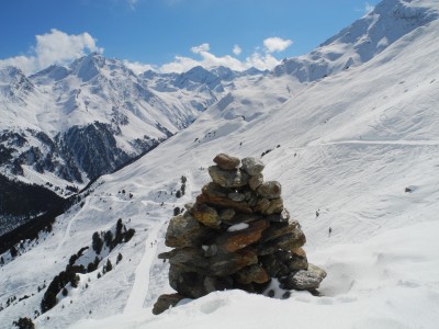 Am Ziel: Ausblick von der Koglhütte