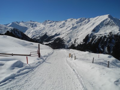 Start der Rodelbahn