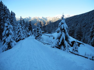 Der Blick Richtung Nordkette