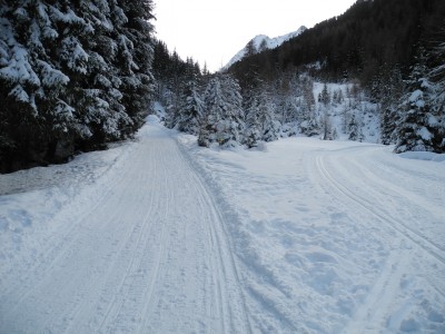 Noch im flachen, unteren Teil