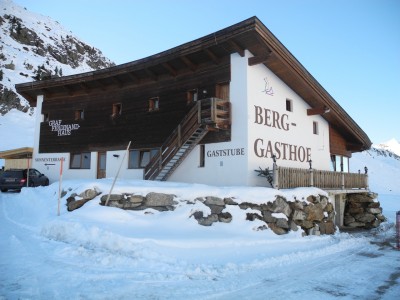 Die Hütte am oberen Ende war heute noch geschlossen