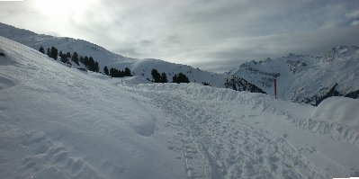 Knapp vor der Alm